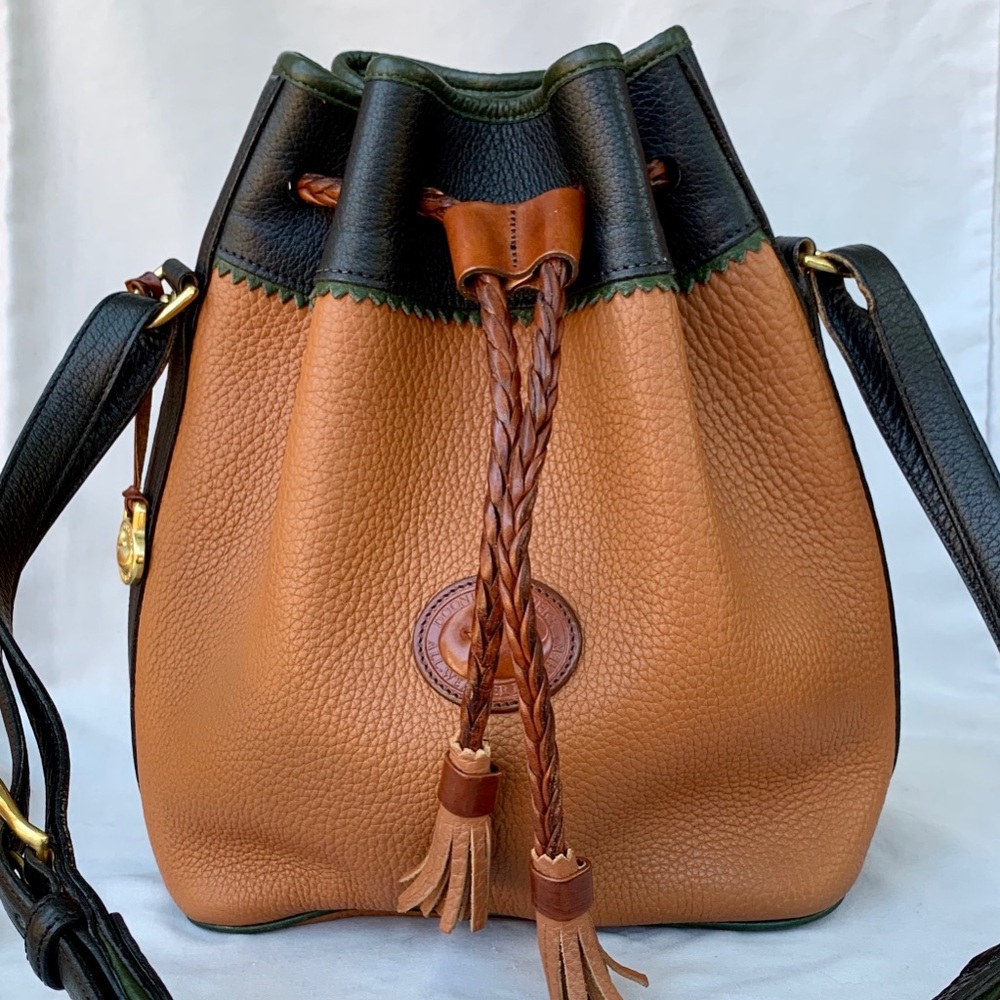 Vintage Dooney & Bourke Drawstring Shoulder Bag